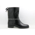 Nueva Moda Europea Confort Flat Botas Mujer Tobillo